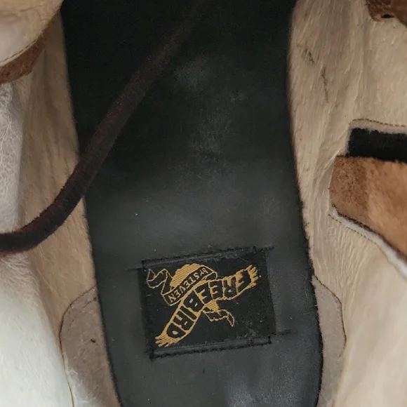 Freebird by Steven Manchester Leather Combat Boots - 7 - Picture 9 of 16